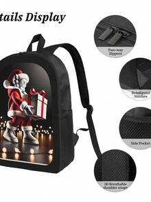 Kawss Kawaii Kaw  Backpack For School Travel Backpack Men Women Computer Bookbag Cartoon Anime Manga College Student Daypack Bag - 黑色 - 查看 4