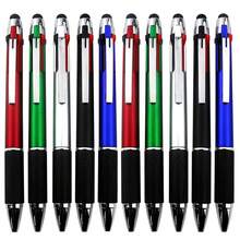 MiSiBao 4-Color Ballpoint Pen Multi Colored Pens In One Medium Point (1.0mm) Touch Screen Stylus, 5-Count-385038 - 10-Count - View 2