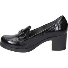 PITILLOS | Chaussures Pitillos pour femme – Mocassins enrobé noir – Chaussures à enfiler – Talon moyen confortable – – Polyvalentes – Haute qualité – Modèle 30101 - Noir - Voir 4