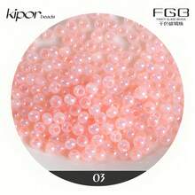 4mm 360 piezas Cuentas de vidrio, 13 colores 6/0 Pequeñas cuentas artesanales, Pequeñas cuentas espaciadoras para hacer joyas DIY, pulseras, collares y manualidades, agujero de 1,2mm