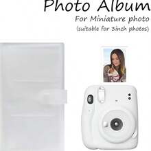1 件 3 英寸两用便携式存储相册（容量 84/120/160/240，适合照片/小珠宝），防尘、防潮、抗氧化，平衡珠宝存储和记忆保存，适用于旅行和返校季节 - 無色 - 查看 11
