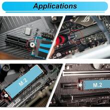 New M.2 SSD Mounting Screws Kit, M.2 Morboard Standoffs And Screws, NVMe Screw  Magnetic Screwdriver, Used For Mainboard Repair Of Laptop & Computers - RAM - 查看 6