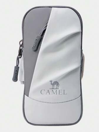 CAMEL CROWN Waterproof Cell Phone Bag Arm Storage Bag Wrist Bag Arm Sleeve Sports Outdoor Leisure Bag