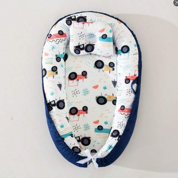 Lit bébé anti-pression amovible et portable, nid bébé biologique, oreiller bébé, lit de voyage
