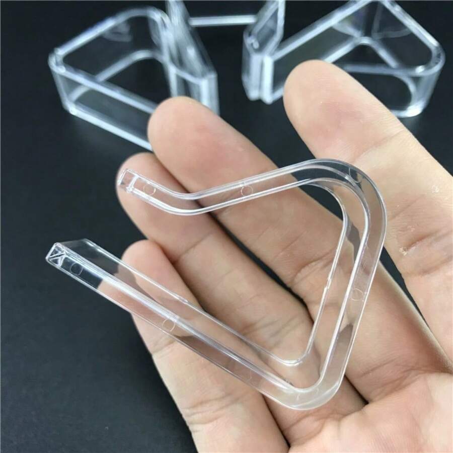 8 piezas de Clips transparentes antideslizantes para manteles, Fijadores de manteles de cocina, Clips de plástico para manteles para el hogar, bodas, cenas, herramienta esencial para la cocina y el comedor