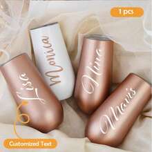 Champagne Flutes, Bridesmaid Tumbler, Custom Tumbler, Bridesmaid Gift Wine Tumbler, Personalized Tumbler, Bridesmaid Proposal,Multi-Functional,Ornamental,Reusable,Exquisite,Stylish,High-Quality,Colorful,Modern,Custom,Personalized,Unique,Ideal Gifts For Him,Ideal Gifts For Her,Boyfriend,Dad,Girlfriend,Mom,Family,Friends,Tea Room,Home,Garden,Office,For Anniversaries,For Valentine's Day,For Mother's Day,For Birthdays,For Father's Day,For Graduation,For Weddings,For Housewarming,Festive Calendar - nhiều màu - Xem 1