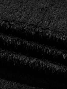 Men's Outdoor Winter Plus Fleece Motorcycle Style PU Leather Jacket, Solid Color Stand Collar Pilot Letter Patch Zipper Leather Jacket.