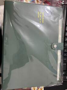 1 个 A4 扩展文件夹，带 5 个隔层，A4 文件夹/文件整理器，适用于办公室、家庭、学校 - 彩色 - 查看 9