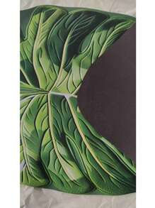 1PC Leaf-Shaped Bathroom Mat, Polyester Bathroom Rug, Super Absorbent, Non-Slip & Easy To Clean, For Bathtub, Bathroom, Toilet & Laundry RoomSuperior Non-Slip Diatomite Floor Mat | Anti-Skid Rubber Backing | Perfect For Bathroom, Kitchen & Shower,Multiple Sizes Available[Bathroom Mat] [Bath Mat][Bathroom Mats] Back To School Bathroom Kitchen Decor - Green - View 11