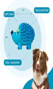 Outward Hound Tootiez Sheep Grunting Latex Rubber Dog Toy, Small - 顏色A - 查看 3