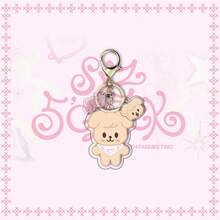 SKZ KPOP 5th Fan Meeting SKZ 5'LOCK Acrylic Keychain Pendant, Incheon Pop-Up Event "DominATE: Celebrate" Magnetic Baby Hug Acrylic Keychain Pendant. STAY Fan Collectible Gift, Birthday Gift, Valentine's Day Gift, Friend Gift, Classmate Gift - Multicolor - View 10