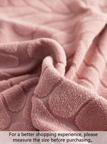 1pc Jacquard Solid Color Elastic Chair Cover, Suitable For Living Room, Dining Room, Home Use, All Seasons