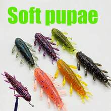 8个/包钓鱼软饵“闪光诱饵钓鱼”