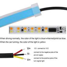 2-Pack Flexible LED Strips For Cars, Sequential Directional, LED Strip For Headlights - Red - View 5