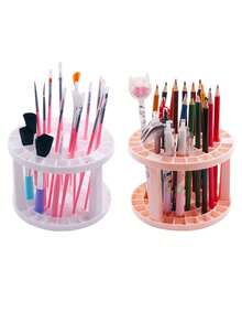 1 件大容量化妆刷架、艺术刷收纳盒、节省空间的铅笔杯袋、房间装饰、包、化妆包、梳妆台、旅行、化妆包、旅行必需品、收纳袋、收纳、旅行必需品、化妆品收纳袋、化妆包、洗漱包、办公桌收纳袋、化妆包、化妆袋、化妆品收纳袋、梳妆配件、化妆包、化妆包、珠宝盒、小袋、化妆刷架、刷子架、香水收纳袋、小袋 - 彩色 - 查看 11