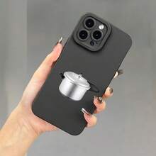 Funda para teléfono Patrón de olla a presión, Ojos Impresión suave para teléfono Cubierta mate para teléfono 360 grados completo 11 12 13 14 15 16 Pro XR X/ XS 8 Plus 16E Smartphone - Negro - Ver 6