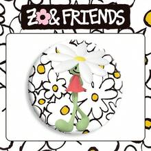 GD联名徽章 猫吧的GD马口铁徽章 新款GD徽章58mm 自制圣诞装饰你的最帅徽章 让你成为街上最靓的仔 - 彩色 - 查看 7