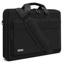 15.6-17.3 Inch Laptop Briefcase, Multifunctional Laptop Bag With Three-Way Design, Portable, Crossbody, Shoulder, Lightweight And Wear-Resistant Polyester Business Computer Bag, Large Capacity Storage For Business Trips, Commuting Office Briefcases, Suitable For Men And Women
