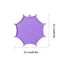 Thảm liếm cho thú cưng - Thảm ăn chậm bằng silicon có giác hút, thiết kế hình nhện dễ thương, bát ăn chậm chống trượt giúp ngăn ngừa đầy hơi, phù hợp cho chó con và thú cưng trưởng thành, giúp giảm căng thẳng và làm dịu thú cưng khi liếm, đồ dùng cho thú cưng. - Nhiều màu - Xem 2