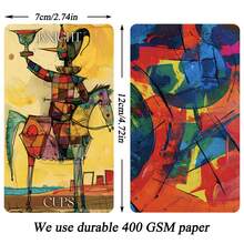 Tzxamsez Golden Storybook Tarot Deck, Graffiti Tarot Cards For Beginners, Fortune Telling Cards - 塗鴉 - 查看 3