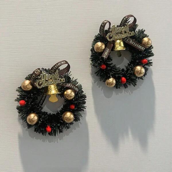 1 Stück leuchtende Kühlschrankpaste, dekorative Dekoration mit Magnethalterung, Kühlschrank DIY Dekoration, Weihnachtsgeschenke, Weihnachtsdekoration, Feiertags-Zubehör