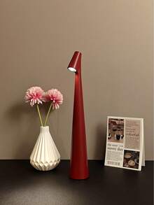 Rechargeable Wireless Desk Lamp - Portable Bedside Lamp, 3-Level Touch Dimming, Long Battery Life, Nordic Minimalist LED Desk Lamp For Bedroom, Home Office, Living Room; Dimmable Decorative Lamp/1800/2000mAh Capacity Random Delivery. - Multicolor - View 20