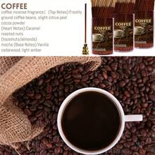 20/50/100/200pcs Coffee Incense Sticks, 8.66 Inches, Suitable For Yoga And Meditation, Purify The Mind, Eliminate Negative Energy - Coffee - View 5