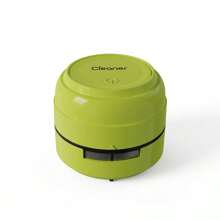 Mini tragbarer Tisch-Staubsauger, kabelloser batteriebetriebener Staub-Kollektor, Kunststoff-Mikro-Krümel-Reiniger für Zuhause und Büro, praktische Büroartikel und batterie-lose Studentenzubehör - perfekt zum Reinigen von Schreibtischen und Arbeitsflächen, Aufheben von kleinen Gegenständen, Radiergummis, Spänen (Batterien müssen separat gekauft werden)