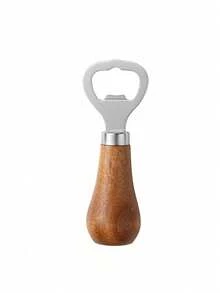 Customized Beer Bottle Opener, Wooden Handle Creative Upright Stainless Steel Bottle Opener, Hotel/Restaurant/Bar Supplies, Multifunctional Promotional Gift, Suitable For Beer Festivals, Holidays And Events, Customized Soda Bottle Opener, Halloween Party Celebration Bottle Opener Tool - Ginger - View 9