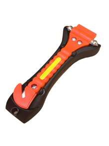 Dual-Headed Car Emergency Escape Hammer, Metal Auto Hammer For Rapid Rescue & Window Breaking, Car Tool