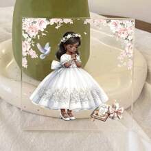 Centres de table Décoration de bureau mignonne - Décoration de bureau adorable pour femmes - Idéal comme cadeau d'anniversaire pour sœur et cadeau d'anniversaire pour femmes - Également excellent comme décoration de chambre, décoration de salon et décoration de chambre à coucher - Parfait pour la décoration de la maison - Convient pour les scènes de pendaison de crémaillère et d'anniversaire, et peut être un excellent cadeau pour les anniversaires et les pendaisons de crémaillère