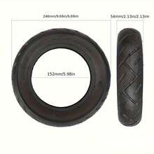 10 Inch 10x2.125 Electric Scooter Tire And Inner Tube, With 0° Valve Stem Replacement Inner Tube, Suitable For Self-Balancing Scooters, Smart Electric Vehicles, Bicycles, Tricycles, Replacement Wheels, Compatible With 10 Inch Tires And 6 Inch Rims
