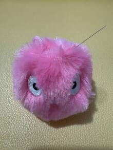 Pelota de peluche interactiva con sonido de trino para gatos - Juguete de entrenamiento con sonido chirrido - Pelota de juguete divertida para mascotas para jugar y hacer ejercicio - Multicolor - Ver 21