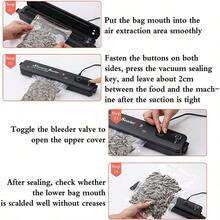 Kitchen Plastic Sealer & Sealing Machine - Black - View 7
