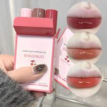 SHAQINUO Tinted Moisturizing Lipstick Set, Light, Natural And Clear, Refreshing On Lips, Smooth And Non-Sticky, Brightens Lip Color, Moisturizes And Prevents Chapped Lips, Creating Hydrated And Tender Lips - Tinted Moisturizing Lipstick Set - 查看 2