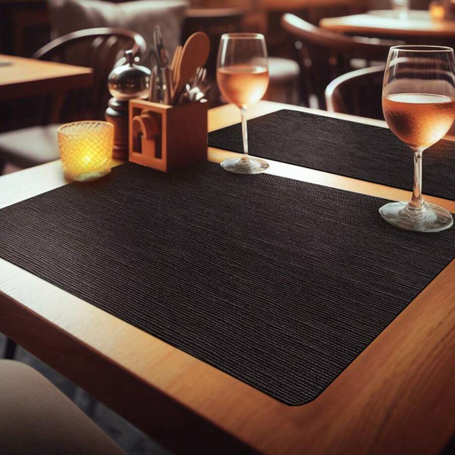 6 VR Jute Placemat - 鏽棕色 - 查看 1