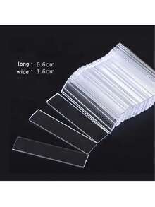 1 Bảng trưng bày nghệ thuật làm móng trong suốt, Bảng trưng bày mẫu móng tay giả bằng acrylic, Bảng trưng bày sơn móng tay để thiết kế nghệ thuật làm móng, Bảng thực hành làm móng chuyên nghiệp tại tiệm làm móng - Trong sáng - Xem 11