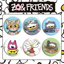 GD联名徽章 猫吧的GD马口铁徽章 新款GD徽章58mm 自制圣诞装饰你的最帅徽章 让你成为街上最靓的仔 - 彩色 - 查看 3