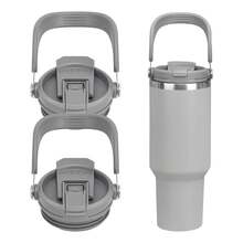 40 盎司替换翻盖杯盖，适用于 旅行杯盖，翻盖与 不锈钢真空隔热杯兼容