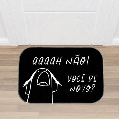 Tapete Porta Antiderrapante – Estampas Divertidas, Direto de Fábrica