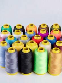 1 Pc 1300 Yards/Roll Strong And Durable Polyester Sewing Thread, Polyester Sewing Thread Roll, Professional Sewing Machine Thread, Durable And Versatile Handmade Thread For Sewing Machine, Embroidery, Industrial Use