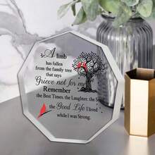 Celebración de la vida, decoración del hogar bohemia, decoración conmemorativa, condolencias, memorial de boda, decoración de mesa, regalos únicos para mujeres