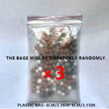 圆形多色负离子矿物淋浴喷头珠 - 易于安装，无需电源，滤水石可提升沐浴体验，淋浴滤水珠 - 淋浴喷头替换净化石，直径 6-7 毫米，用于水净化的滤水石，高效水过滤矿物球，浴室水净化，装饰性浴室配件，耐用的浴室产品存储 - 彩色 - 查看 15