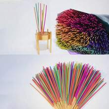 21pcs Incense Sticks Set, Lavender, Clary Sage, Sandalwood, Jasmine, Rose, Dragon's Blood, Lemongrass, Ocean Coconut, Peppermint, Cherry Blossom, Natural Bamboo Stick, Handmade Aromatherapy, Relaxation, Meditation, Yoga Gift, Long-Lasting Fragrance, Suitable For Air Purification, Sleep And Relaxation, Especially In Summer