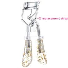 Shiny Eyelash Curler Curling Sunflower Natural Beauty Makeup Artifact Wide-Angle Portable Beginner Eyelash Curler Lash Supplies - Black - View 10