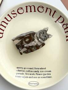 Nouveaux clips pour cheveux mignons de chat, clips en acétate en forme de griffe d'animal pour la décoration de coiffure, ours, éléphant, clips pour cheveux en forme de griffe, série d'animaux polyvalente et originale de clips en acétate pour queue de cheval, chignon. Accessoires de cheveux, accessoires d'automne, pince à cheveux d'hiver, accessoires pour tenues de vacances pour femmes - Multicolore - Voir 13