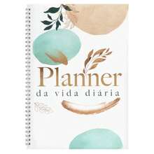 Planner da Vida Diária Joyce Meyer | Capa Dura Marrom - Livro único - Visão 1