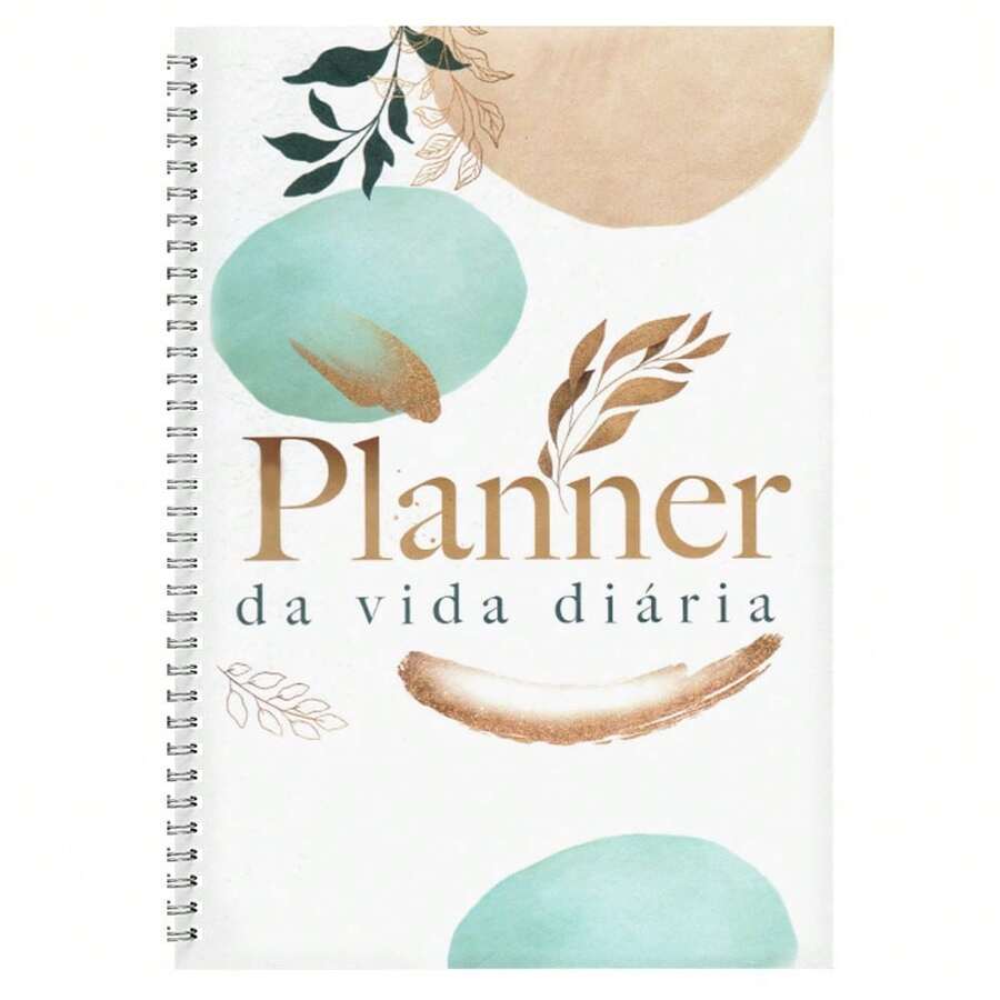 Planner da Vida Diária Joyce Meyer | Capa Dura Marrom - Livro único - Visão 1