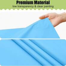 4pcs/8pcs Thick Disposable Solid Color Plastic Tablecloths, 137x274cm Rectangle, Suitable For Birthday Party, Wedding Decoration - Multicolor - View 8
