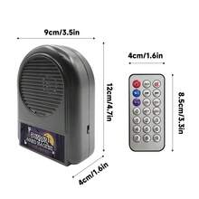 Brinquedo Eletrônico com Controle Remoto e Sons de Terror, 30 Tipos de Sons Assustadores, Dispositivo Eletrônico com Controle Remoto, Adequado para Casa, Escritório, Brincadeira Malévola Entre Amigos, Presentes do Dia da Mentira e Halloween